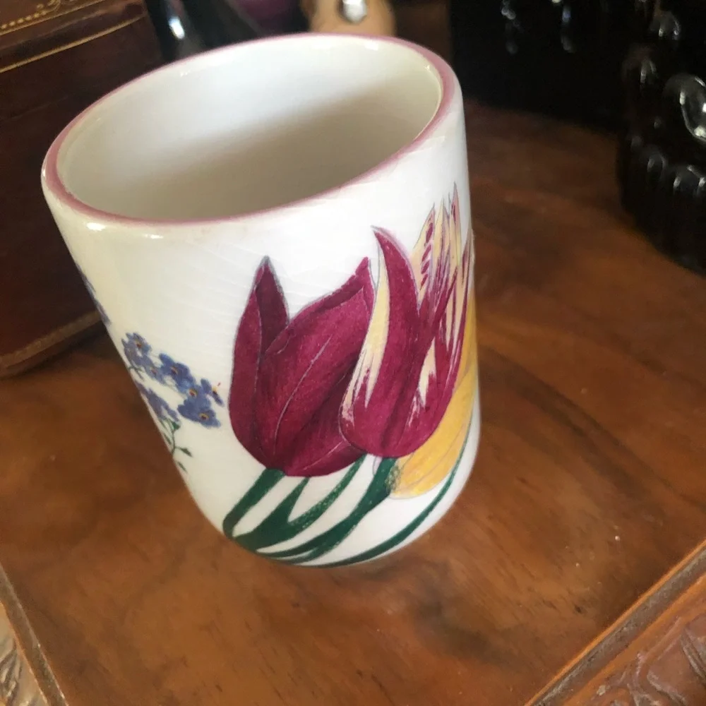 Vintage Ceramic Pencil Cup